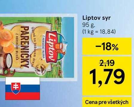 Liptov syr 95 g