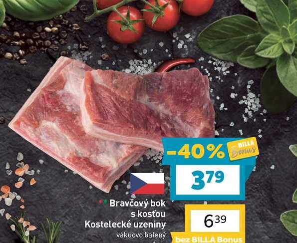 Bravčový bok s kosťou 1kg