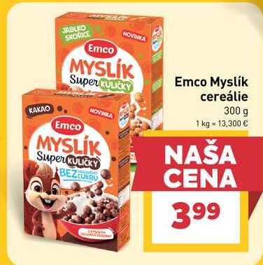 Emco Myslík cereálie 300 g