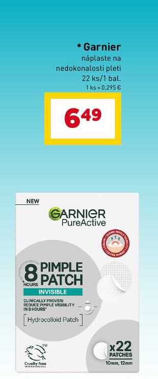Garnier náplaste na nedokonalosti pleti 22 ks/1 bal.